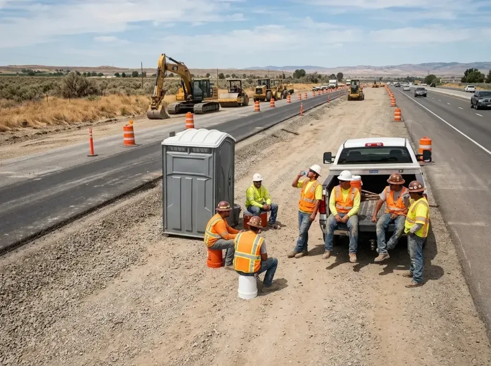 highway-road-construction-crew-007 — frequently asked questions, Porta Potty and Restroom Rentals in Rancho Mission Viejo, CA